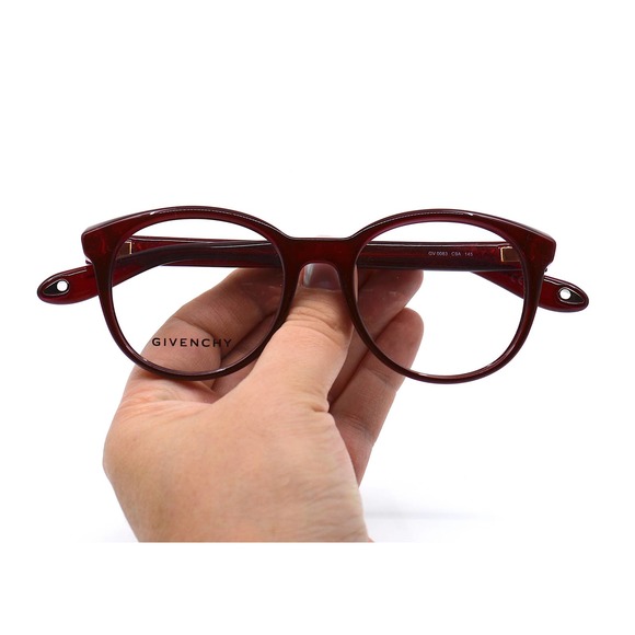 NEW GIVENCHY GV0083 C9A RED AUTHENTIC EYEGLASSES FRAMES - Picture 11 of 13